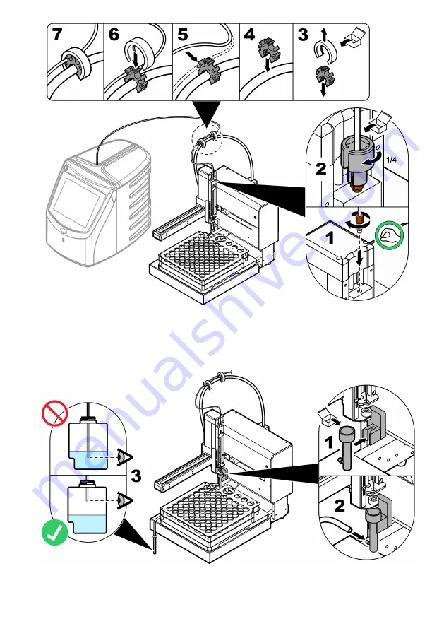 Hach QbD1200 AutoSampler Скачать руководство пользователя страница 87