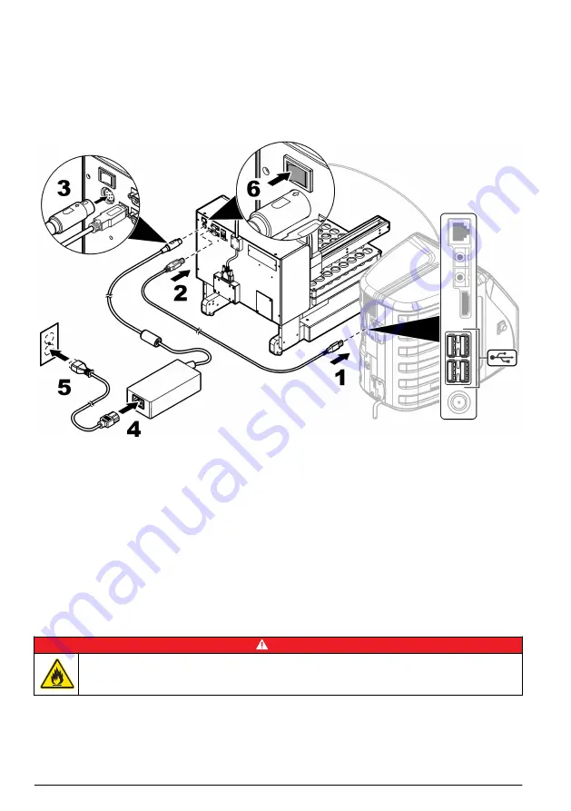 Hach QbD1200 AutoSampler User Manual Download Page 88