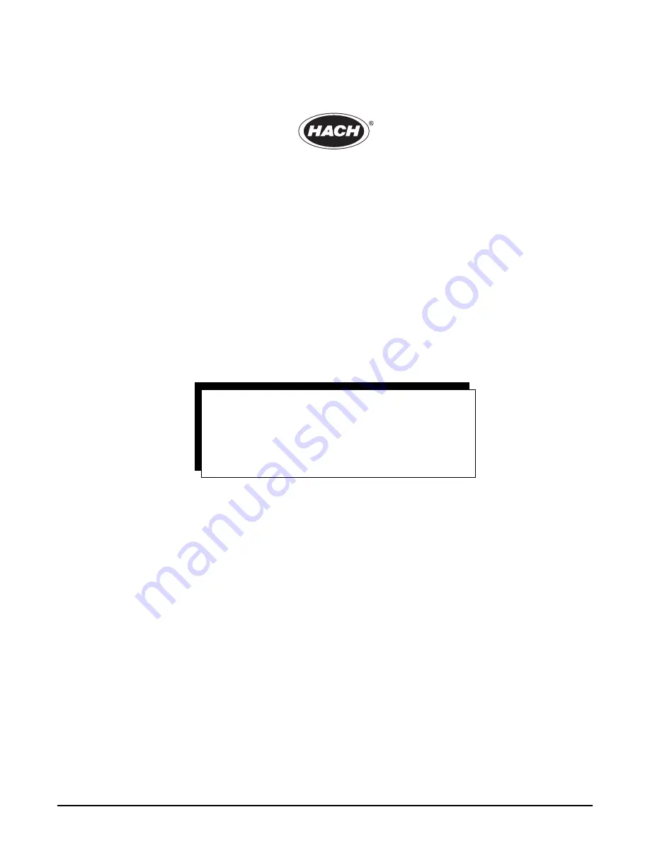 Hach SIGMA 900 User Manual Download Page 85