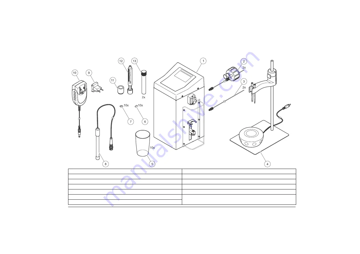 Hach TitraLab Total Hardness Basic User Manual Download Page 50