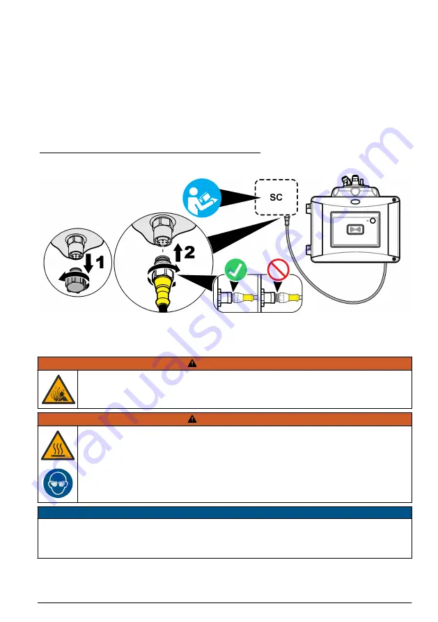 Hach TU5400 sc Basic User Manual Download Page 17