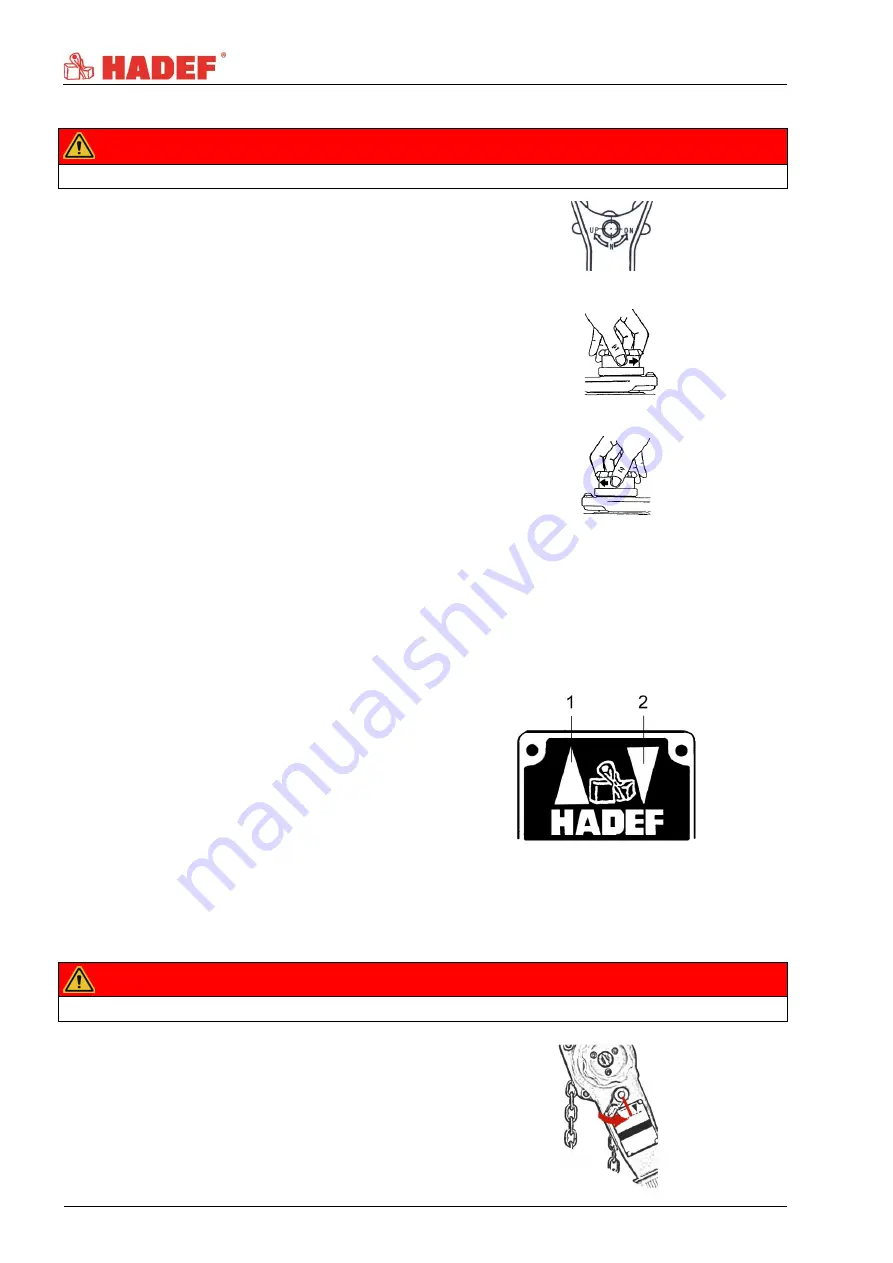 HADEF 53/22A Installation, Operating And Maintenance Instruction Download Page 10