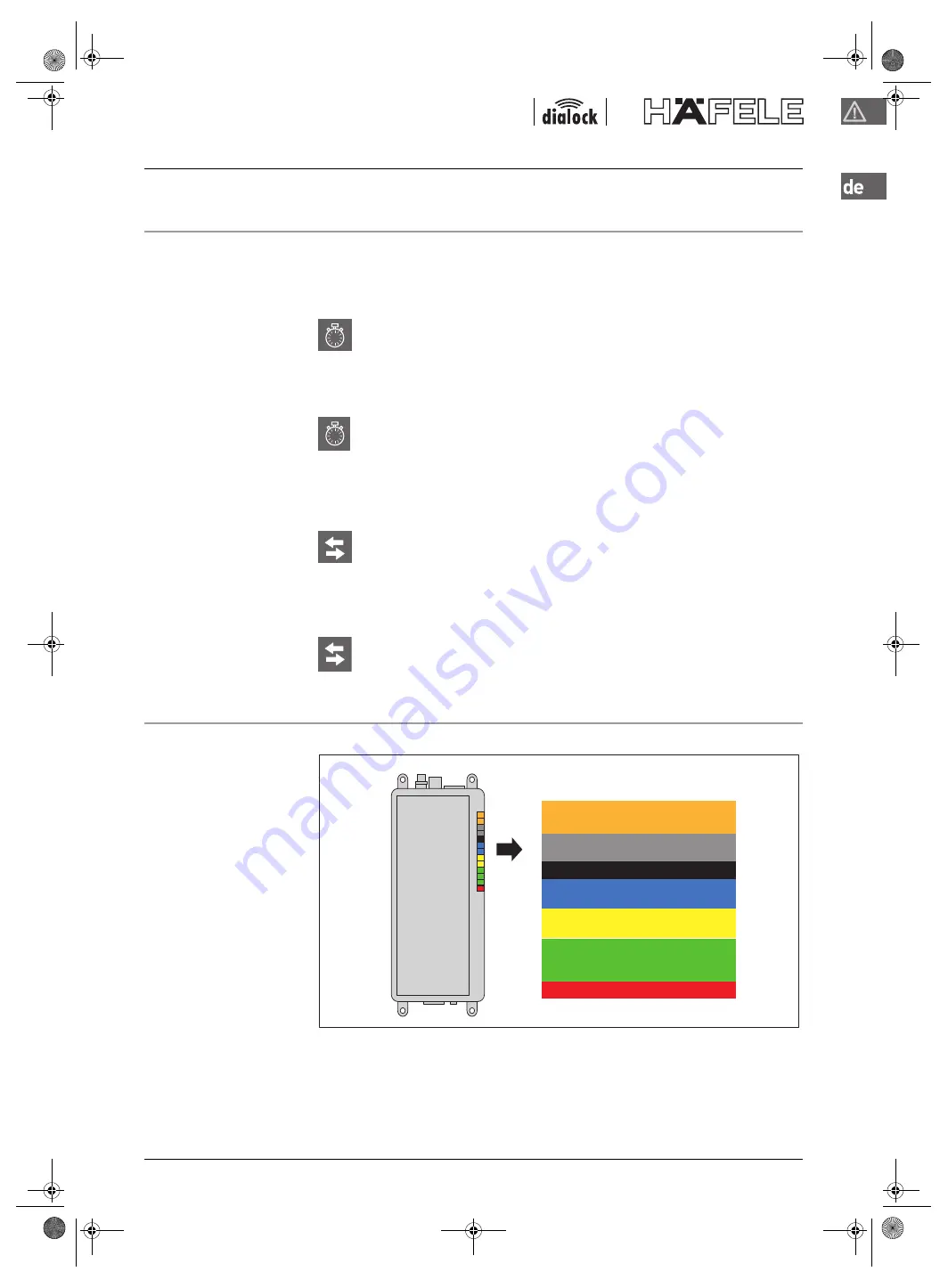 Häfele 237.58.111 Operating Instructions Manual Download Page 7