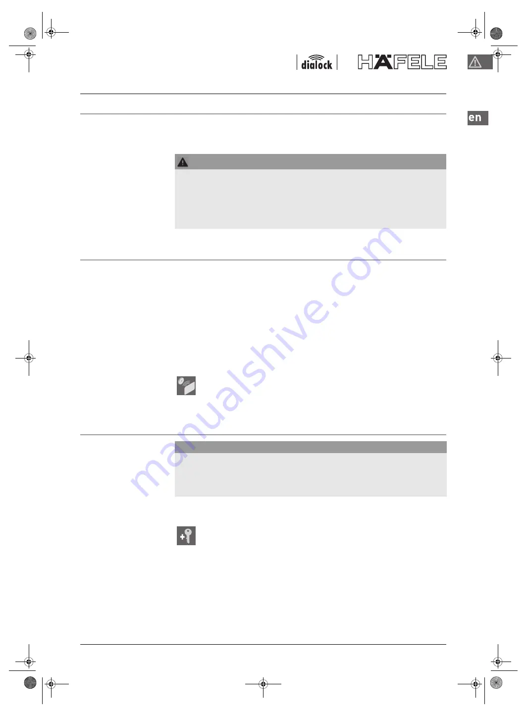 Häfele 237.58.111 Operating Instructions Manual Download Page 13