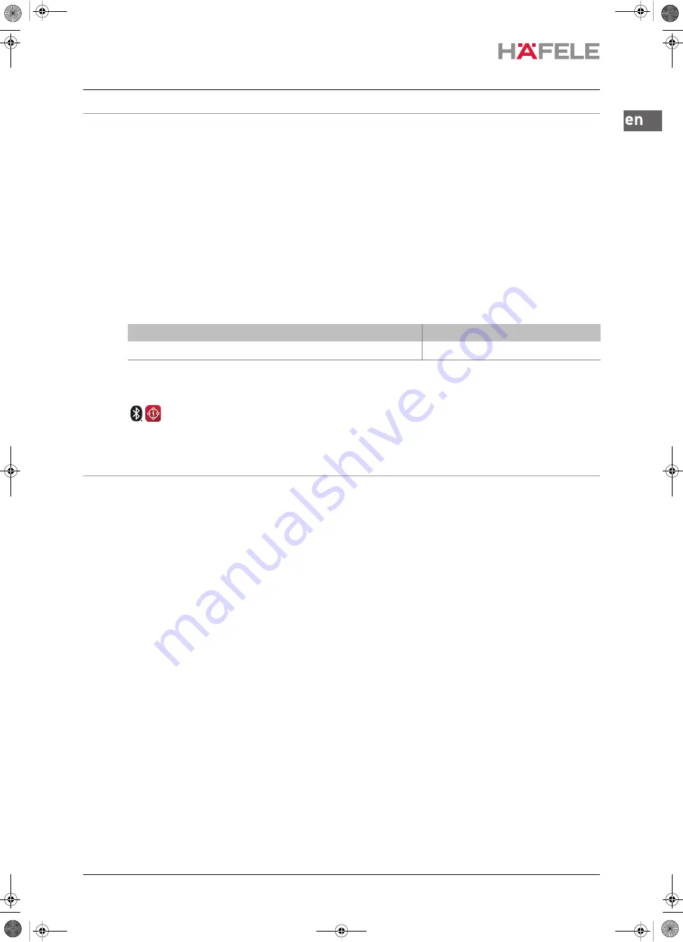 Häfele 237.59.010 Operating Instructions Manual Download Page 43