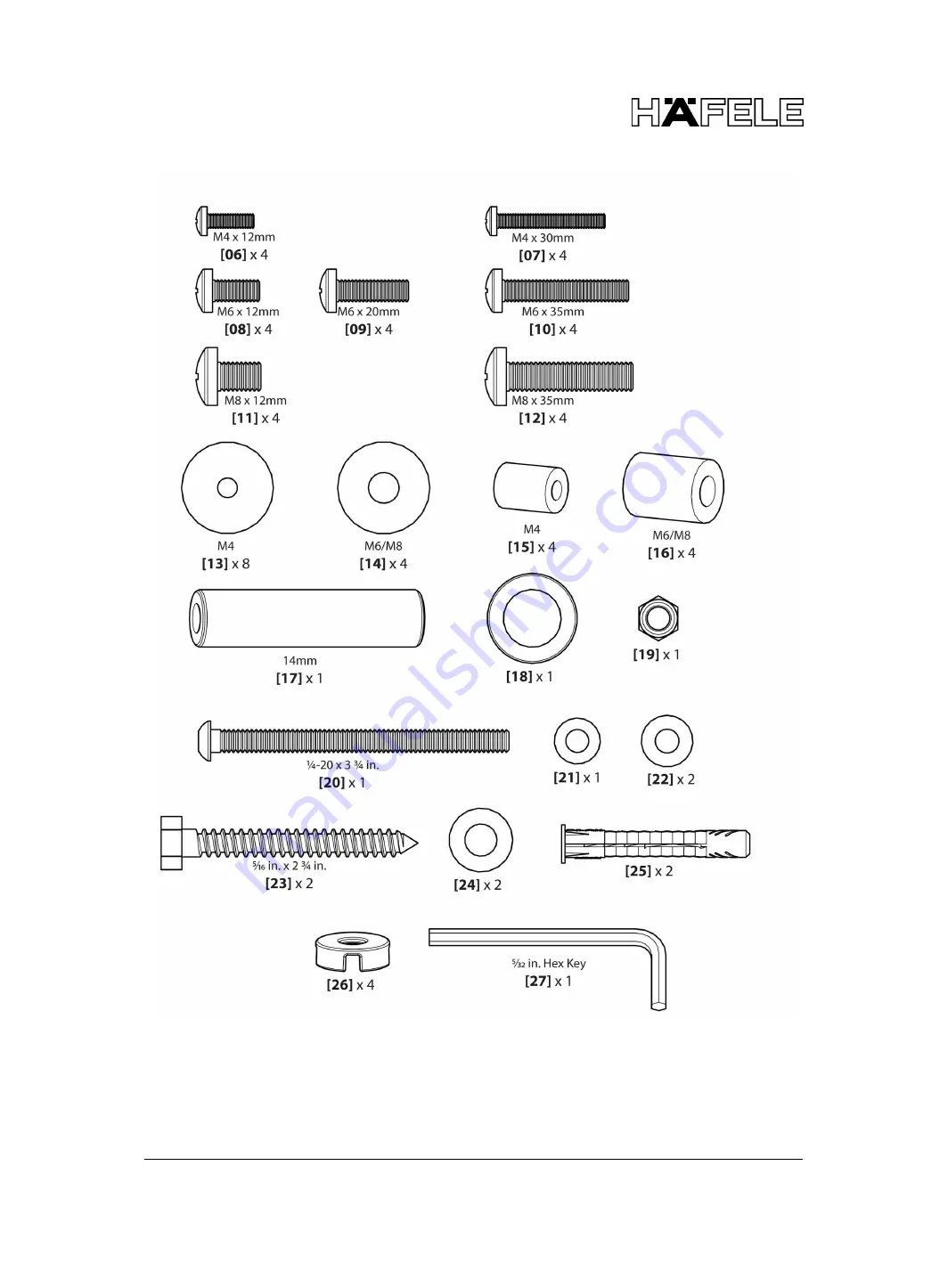 Häfele 817.00.321 Manual Download Page 4