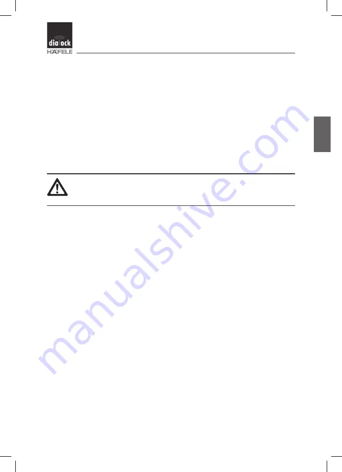 Häfele 917.41.005 Mounting And Operating Instructions Download Page 13