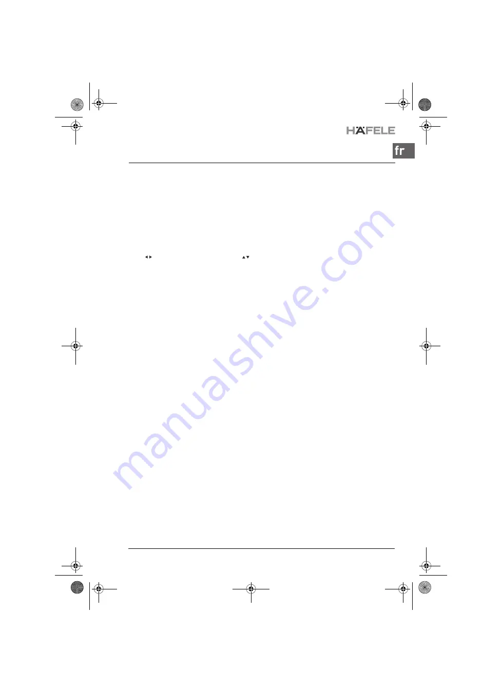 Häfele 959.23.050 User Manual Download Page 23