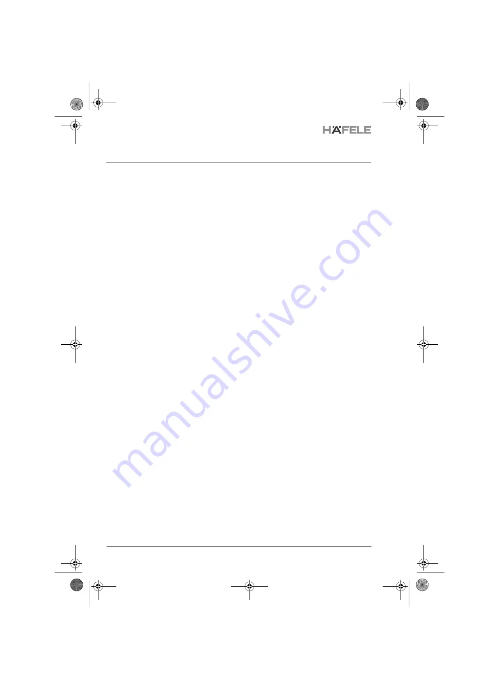Häfele 959.23.050 Скачать руководство пользователя страница 42