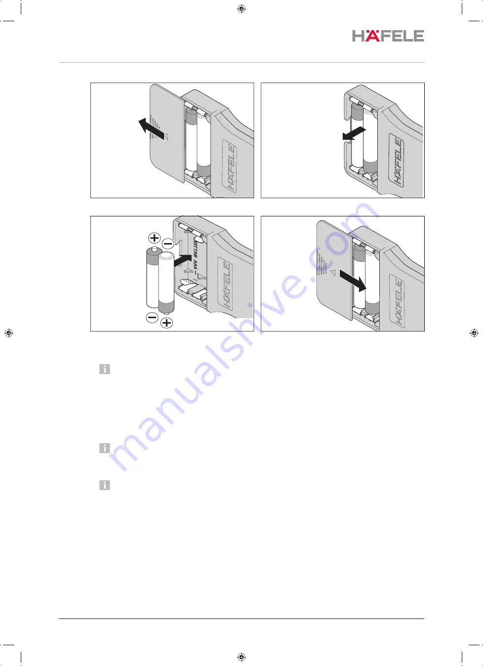 Häfele EFL 30 Operating Instructions Manual Download Page 94