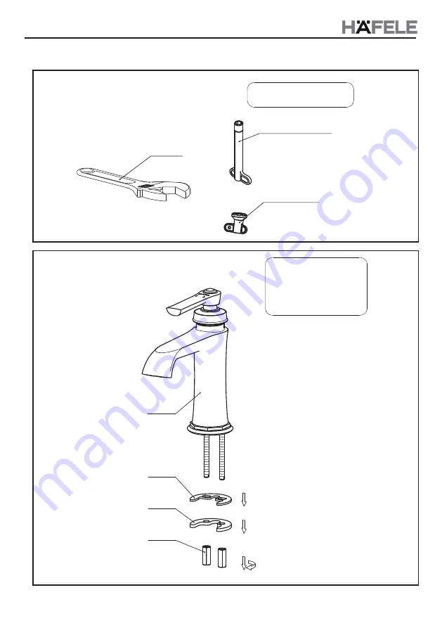 Häfele KYOTO 589.35.000 Installation Manual Download Page 15