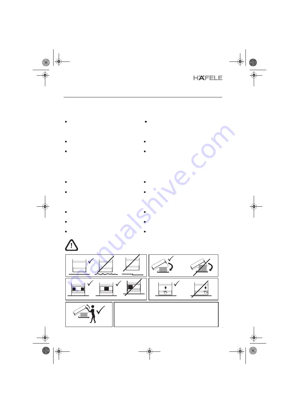 Häfele Tavoletto 271.97.300 Manual Download Page 4