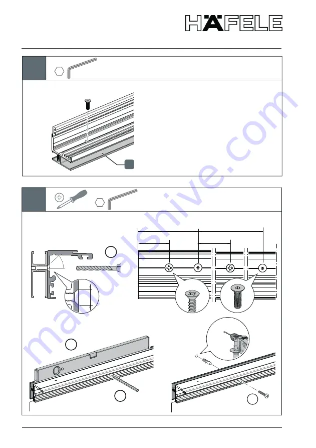 Hafele 940.67.120 Installation Instructions Manual Download Page 4