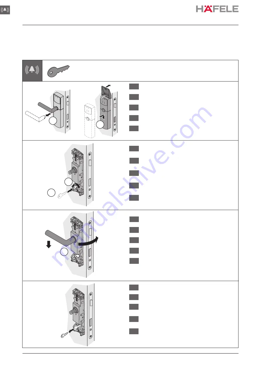 Hafele DT 100 Operating Instructions Manual Download Page 80