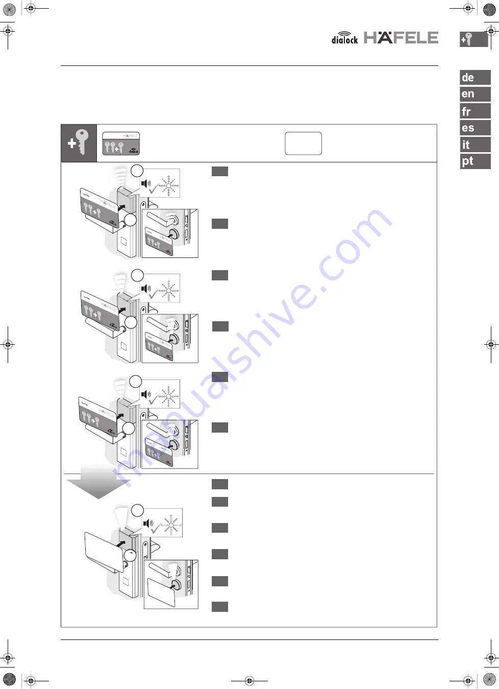 Hafele DT 710 Operating Instructions Manual Download Page 51