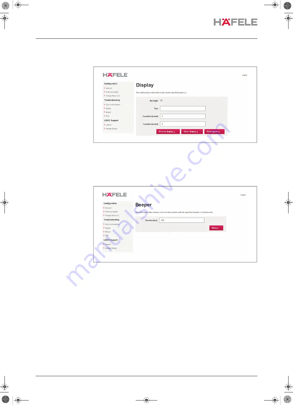 Hafele ES 110 Operating Instructions Manual Download Page 40