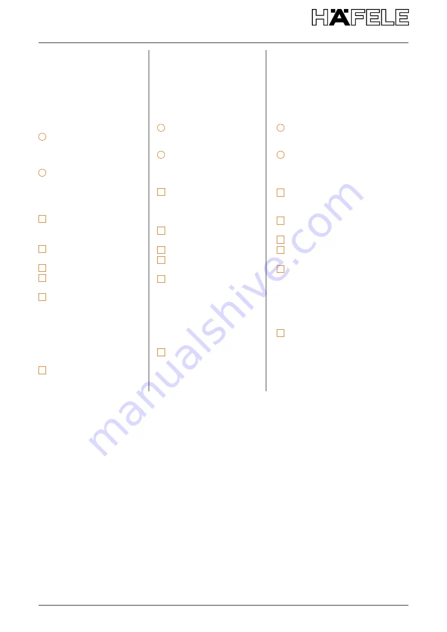 Hafele Finetta Flatfront S20 US FB Manual Download Page 2