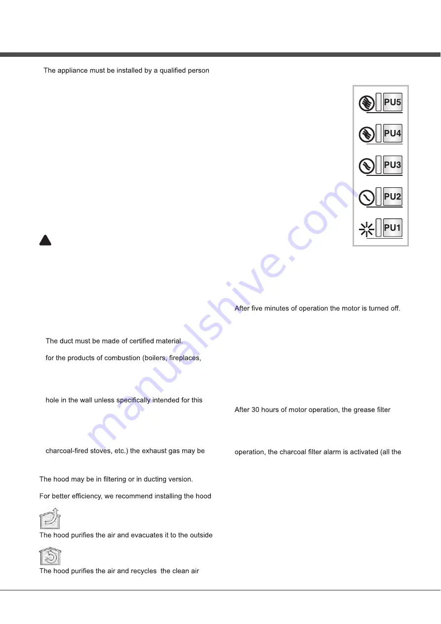 Hafele HH-WVG80C Instructions For Use Manual Download Page 10