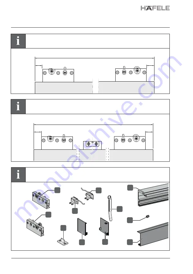 Hafele Slido Classic 40-F Manual Download Page 2