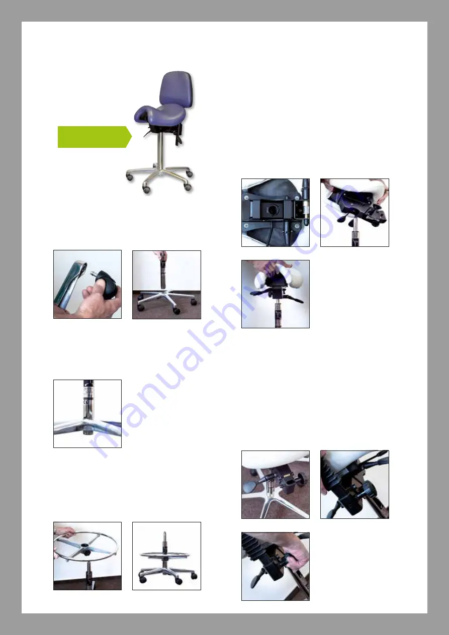 HAGER WERKEN Bambach Saddle Seat B207051 Скачать руководство пользователя страница 2