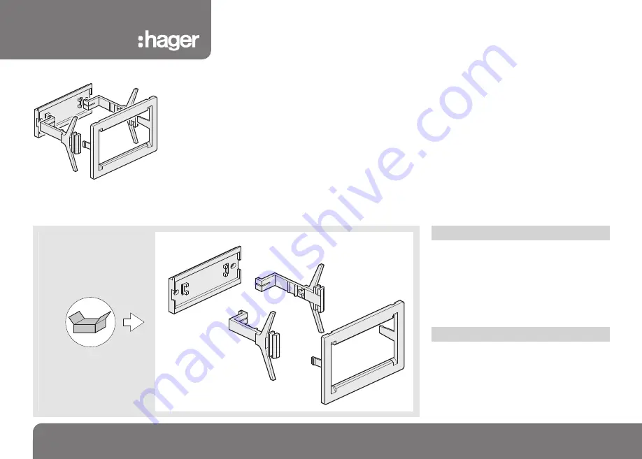 hager SM002 User Instructions Download Page 1