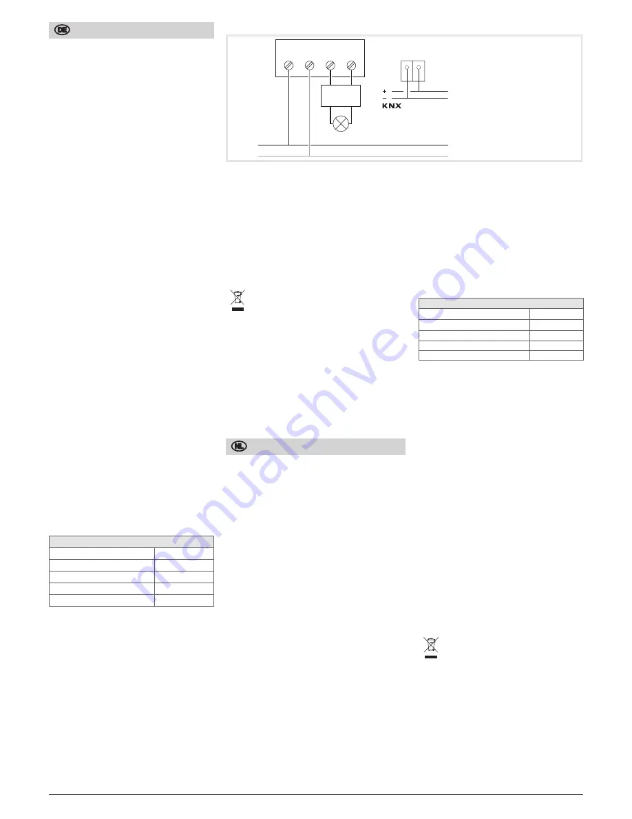 hager TCC521E User Instructions Download Page 4