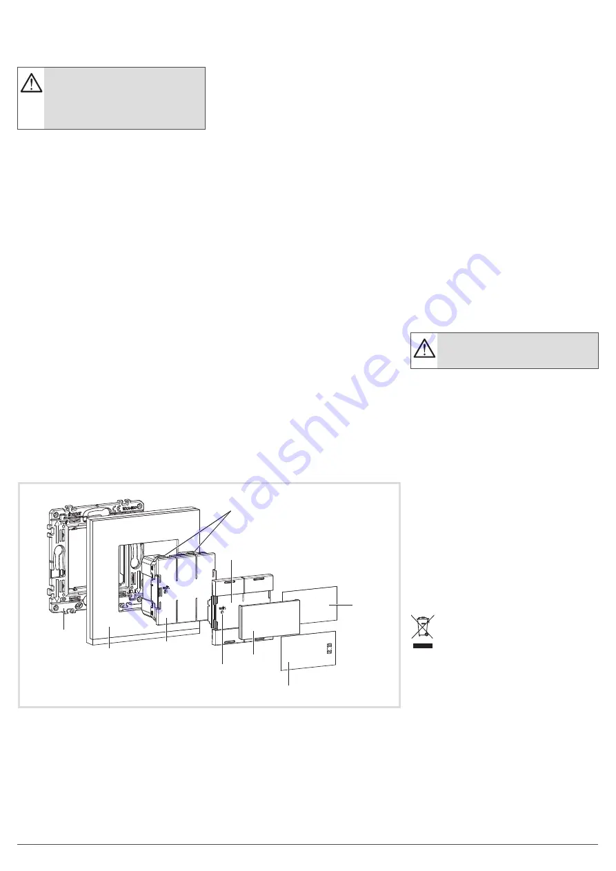 hager WXT30 Series Manual Download Page 4