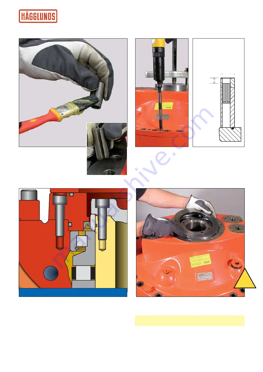 Hägglunds CB 280 Assembly Instructions Manual Download Page 13