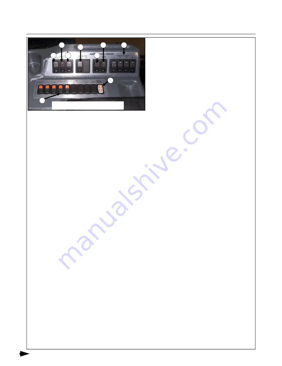 Hagie STS 10 Combo Operator'S Manual Download Page 31