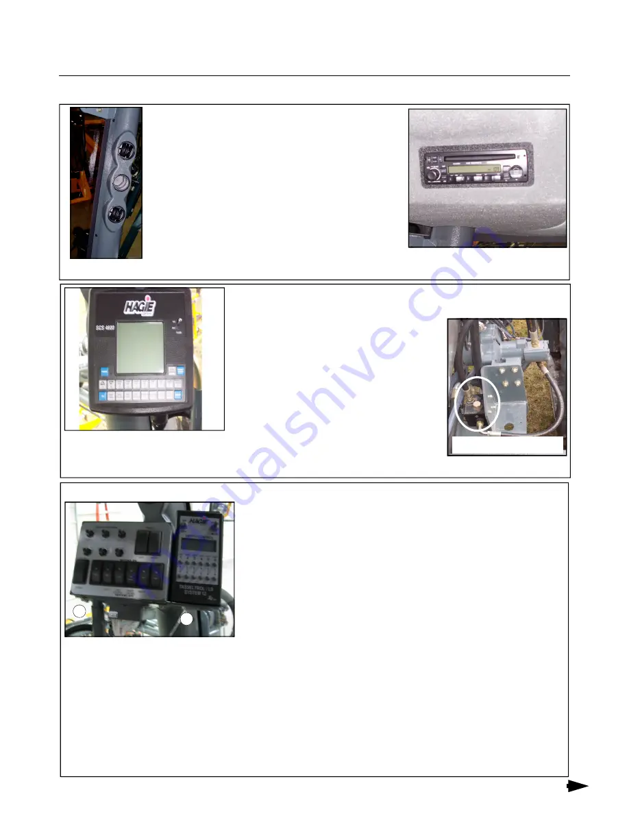 Hagie STS 10 Combo Operator'S Manual Download Page 36