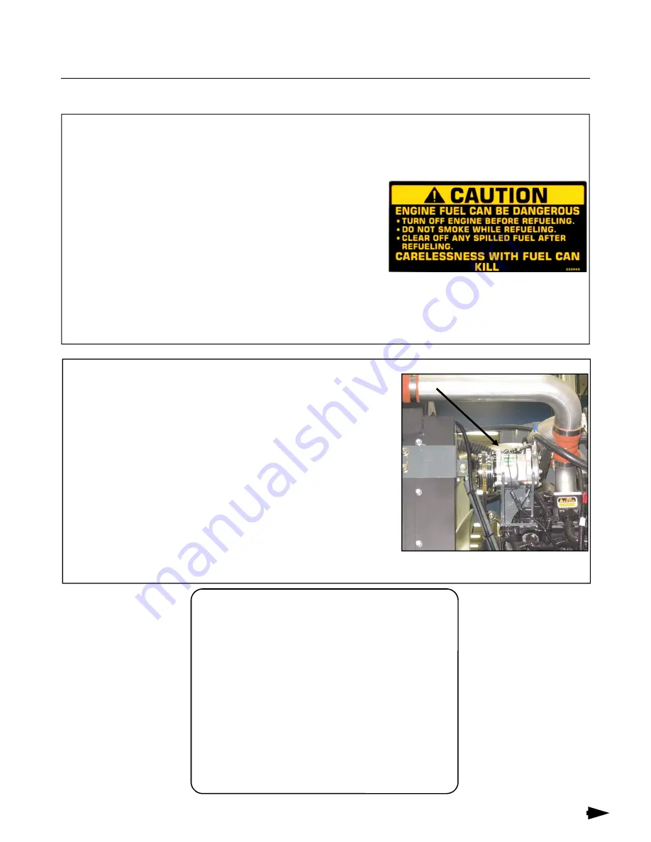 Hagie UpFront STS 12 Combo Operator'S Manual Download Page 106