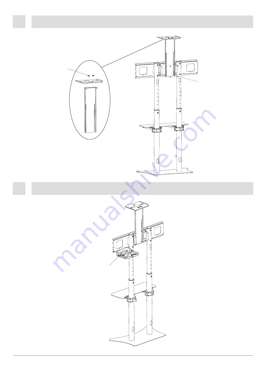 HAGOR BracLabs Stand Floorbase HD Installation Manual Download Page 7