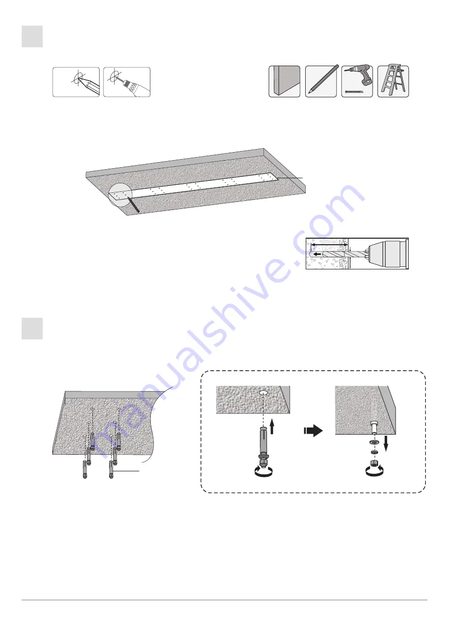 HAGOR CPS - Ceiling plate with cover Installation Manual Download Page 5