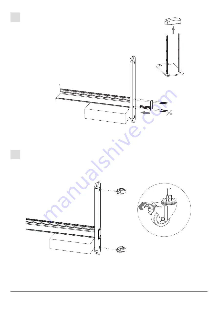 HAGOR HA-VWT 3 x 2 Portrait Installation Manual Download Page 5