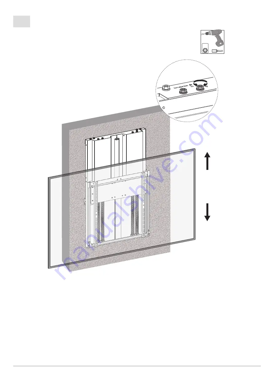 HAGOR HP Counterbalanced Wall HD Installation Manual Download Page 9