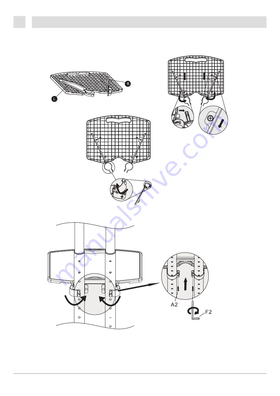 HAGOR HP Twin Stand HD Installation Manual Download Page 8