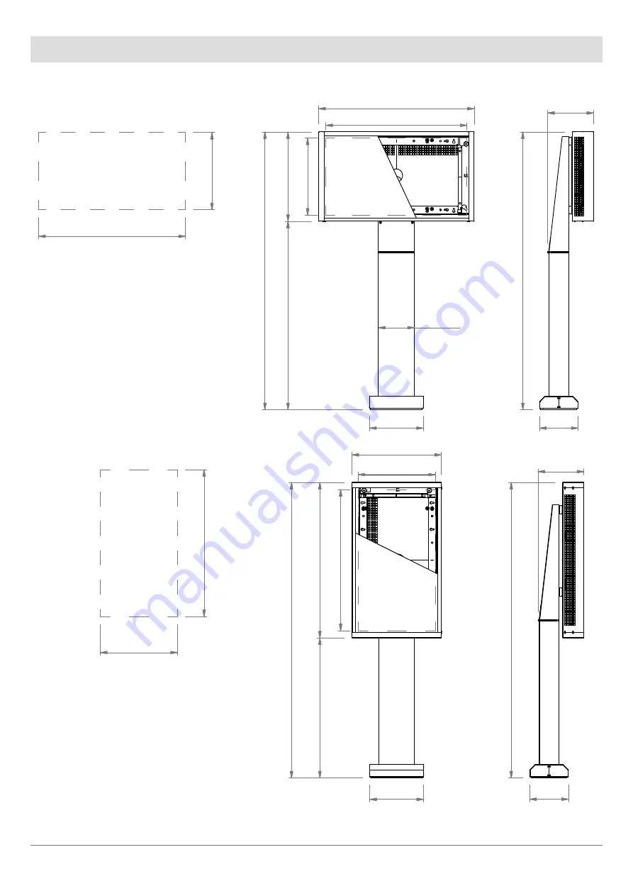 HAGOR ScreenOut LG 49XE4F Installation Manual Download Page 22