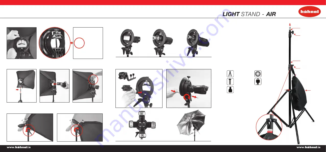 Hahnel Speedlite SOFTBOX80 KIT Quick Start Manual Download Page 1