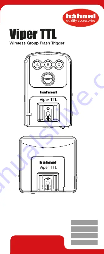 Hahnel Viper TTL Instruction Manual Download Page 1