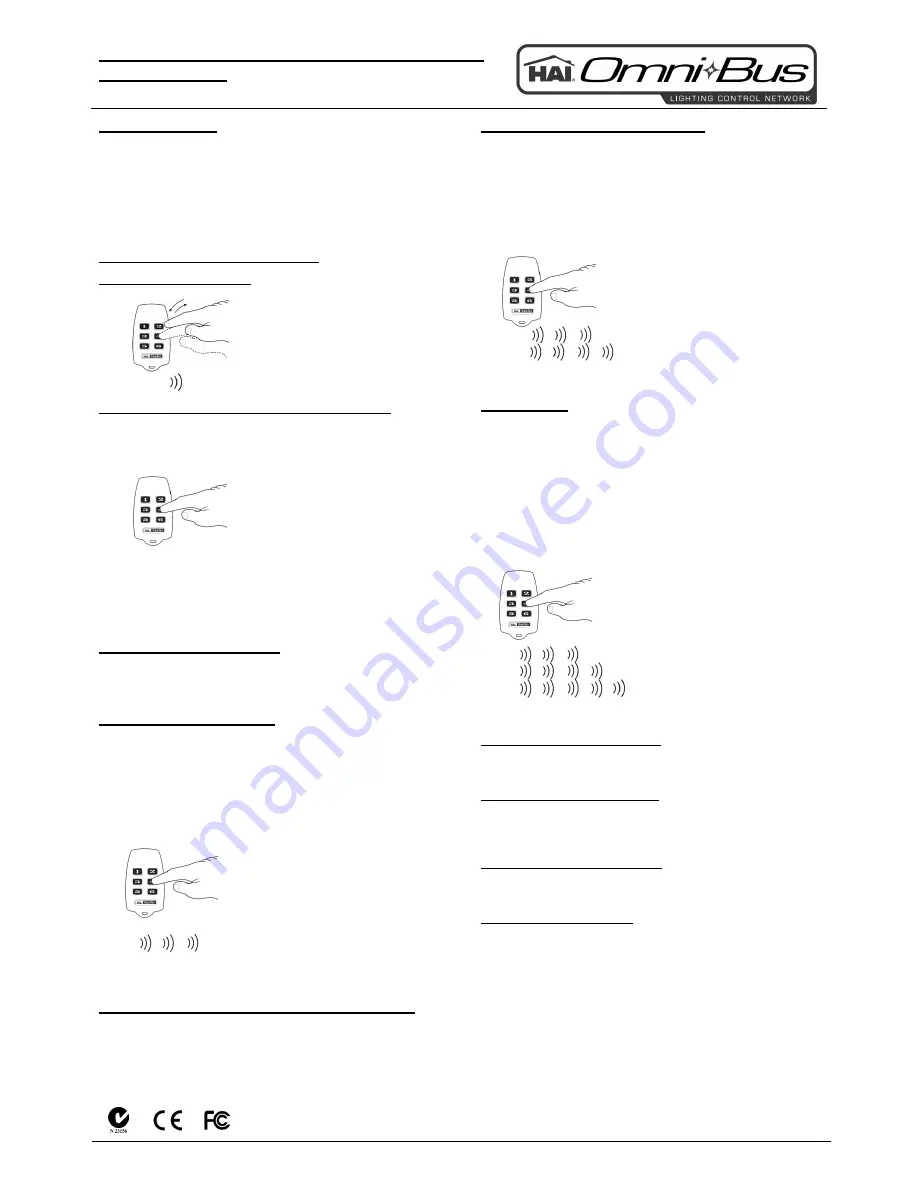 HAI Omni-Bus 125A00-1 User Manual Download Page 1