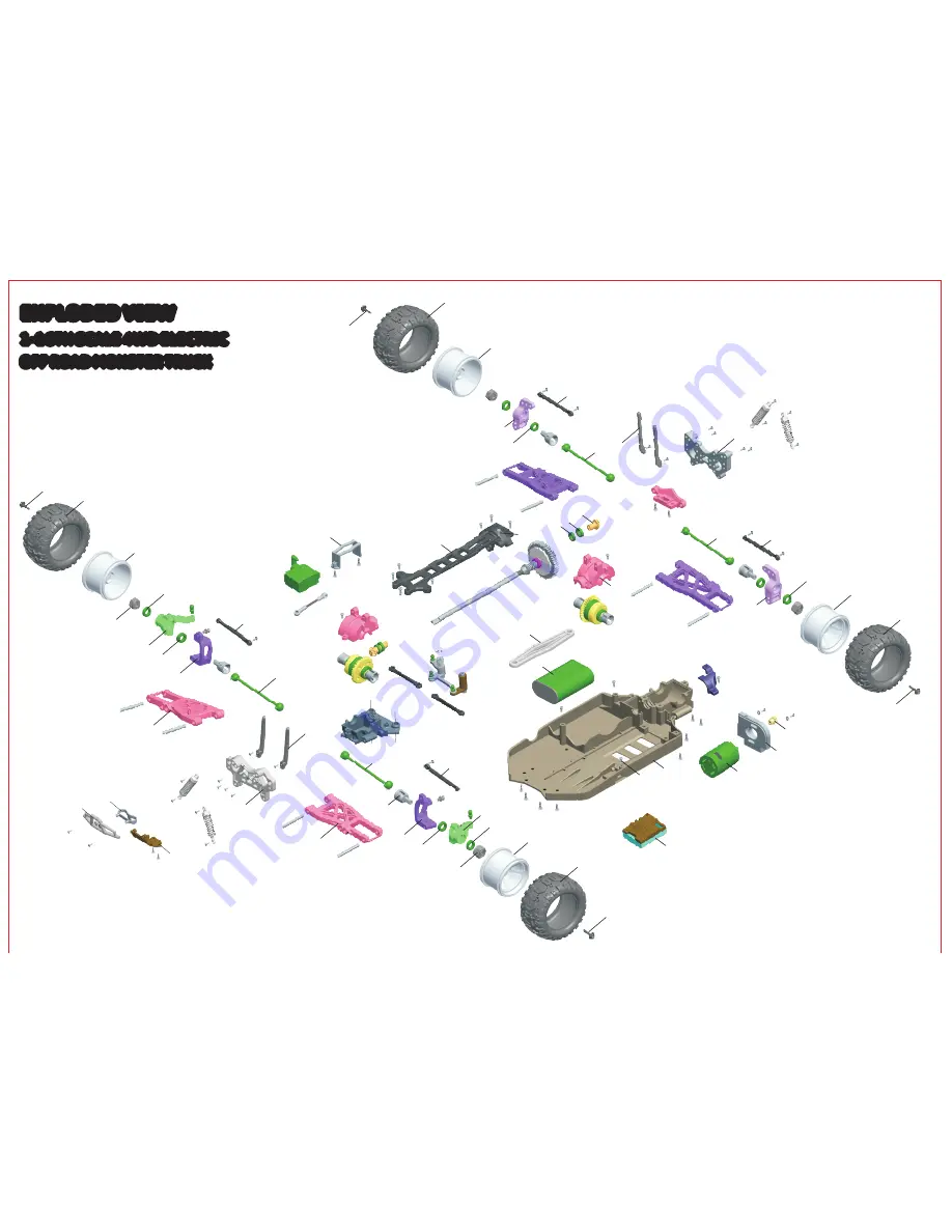 Haiboxing 16881 OFF ROAD BUGGY Instruction Manual Download Page 19