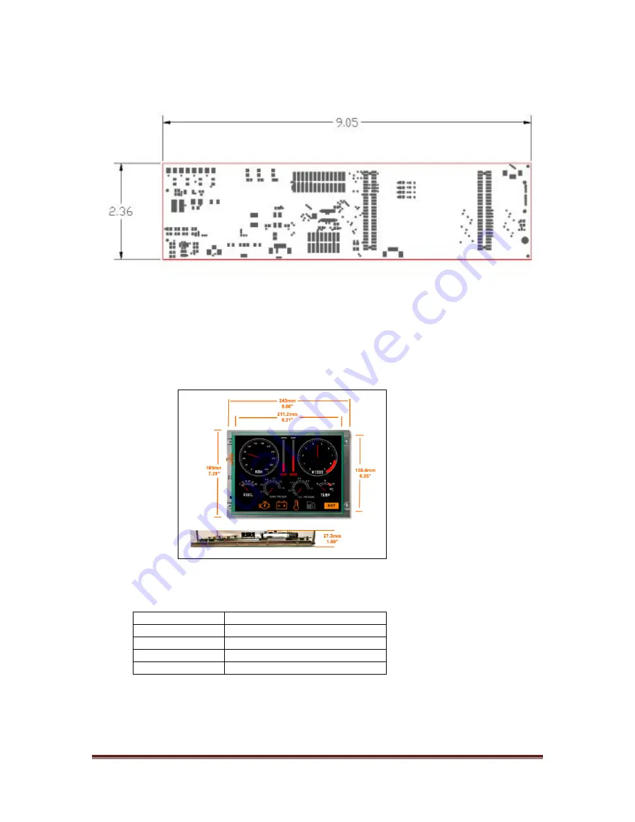 HAIDAR TECHNOLOGY SNT-E640480-104-RT Скачать руководство пользователя страница 3