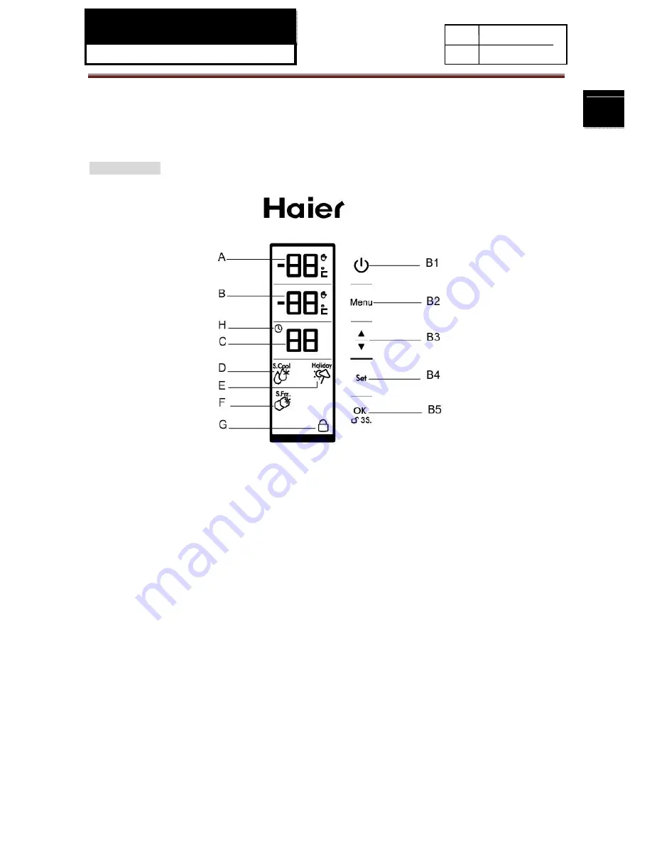 Haier AFD631GW Service Manual Download Page 16