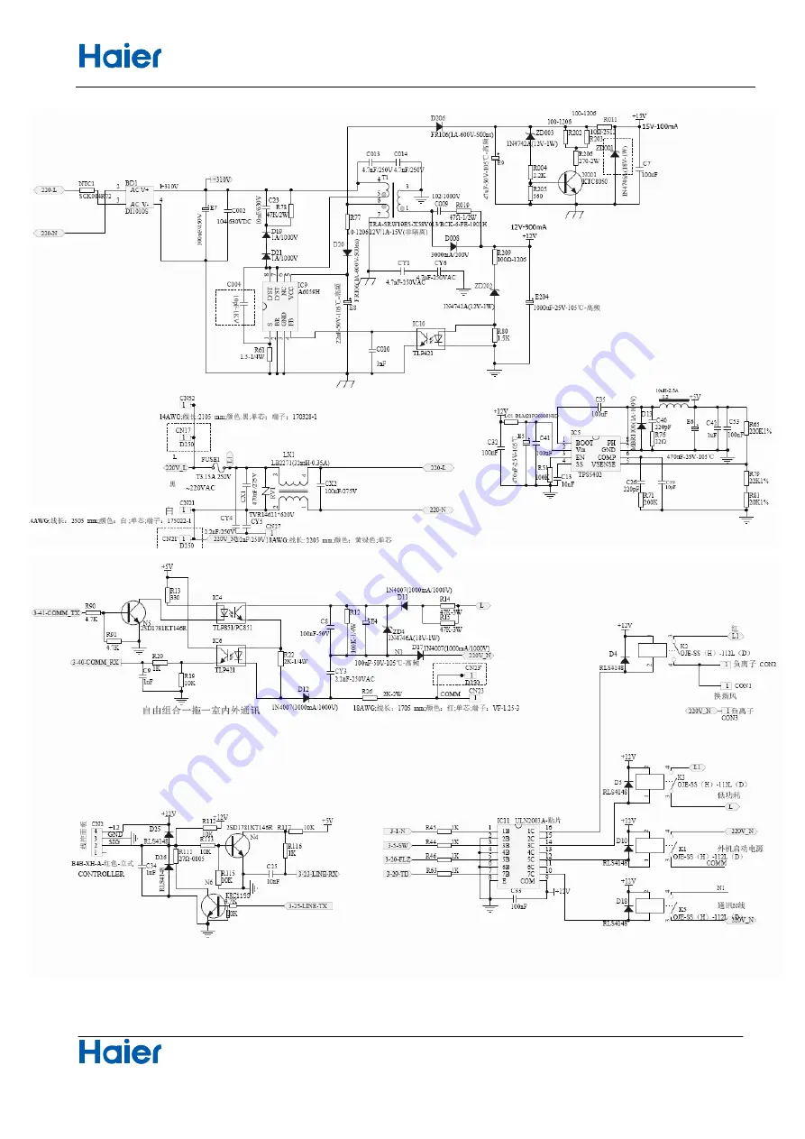 Haier AS25THMHRA-C Service Manual Download Page 322