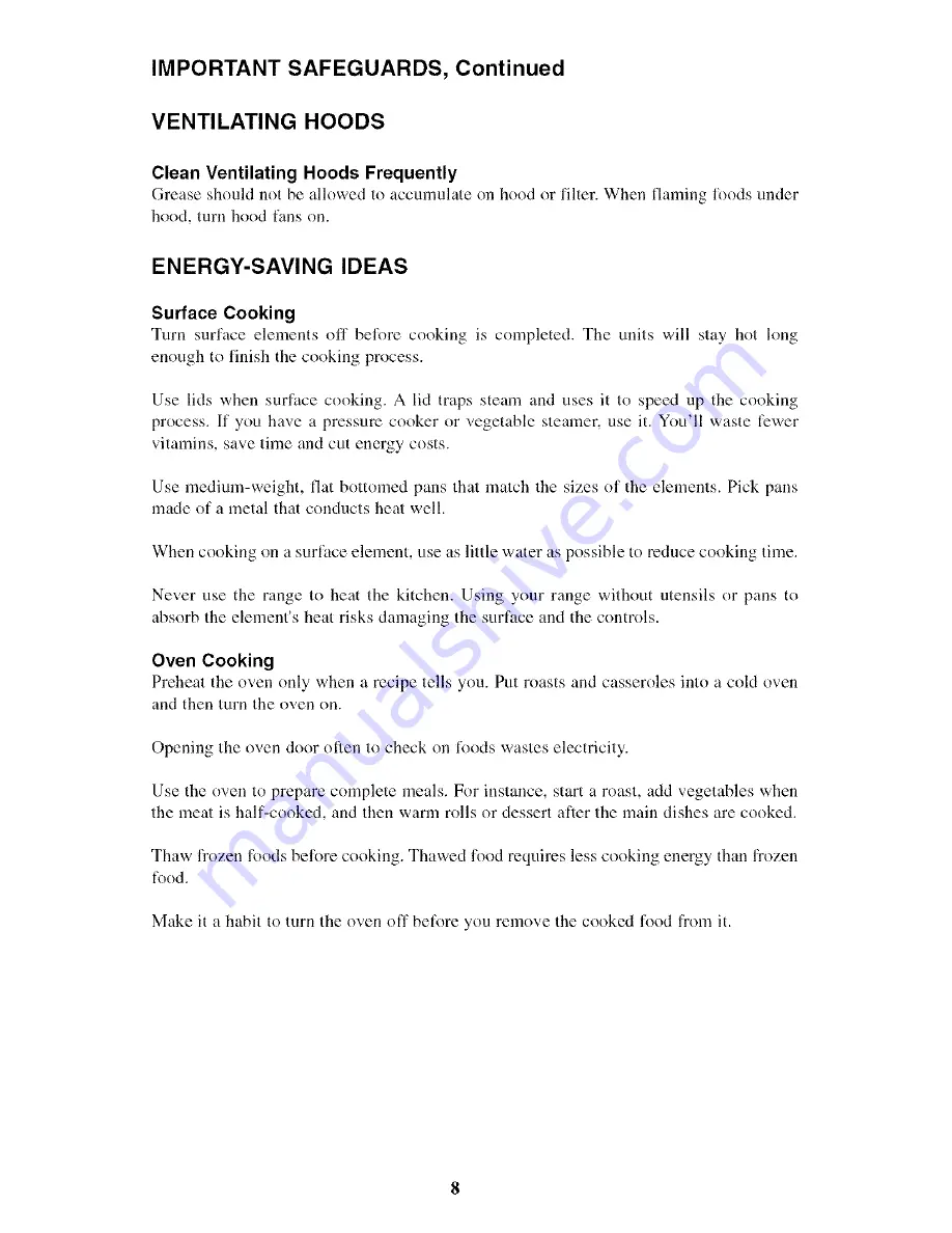 Haier CHER203AAWW User Manual Download Page 8