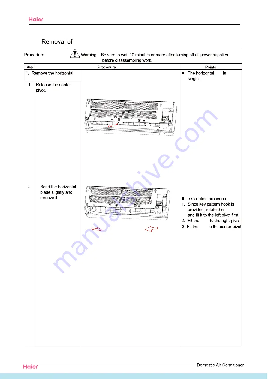 Haier EK Series Service Manual Download Page 63