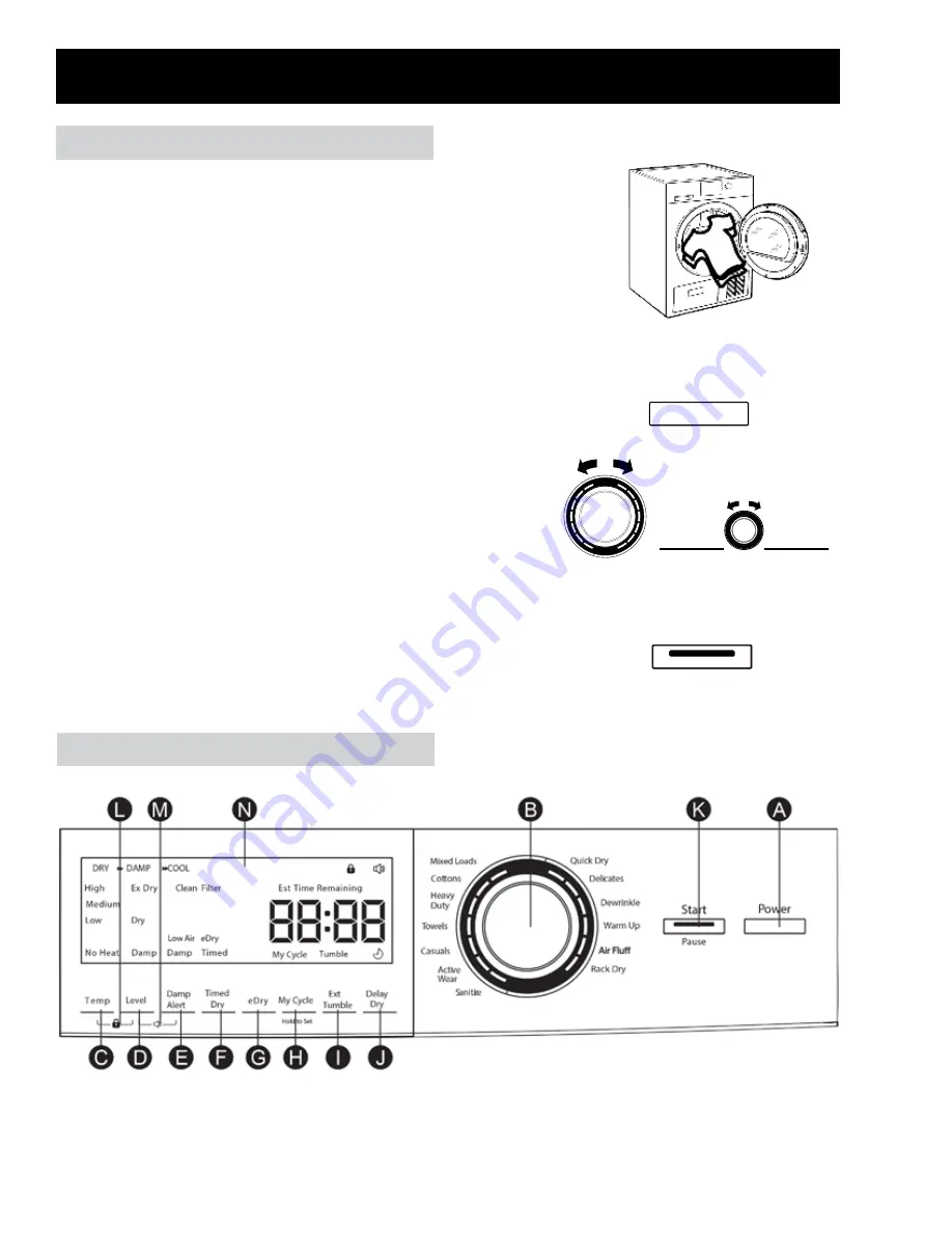 Haier GE GFD14ESSNWW Technical Service Manual Download Page 8