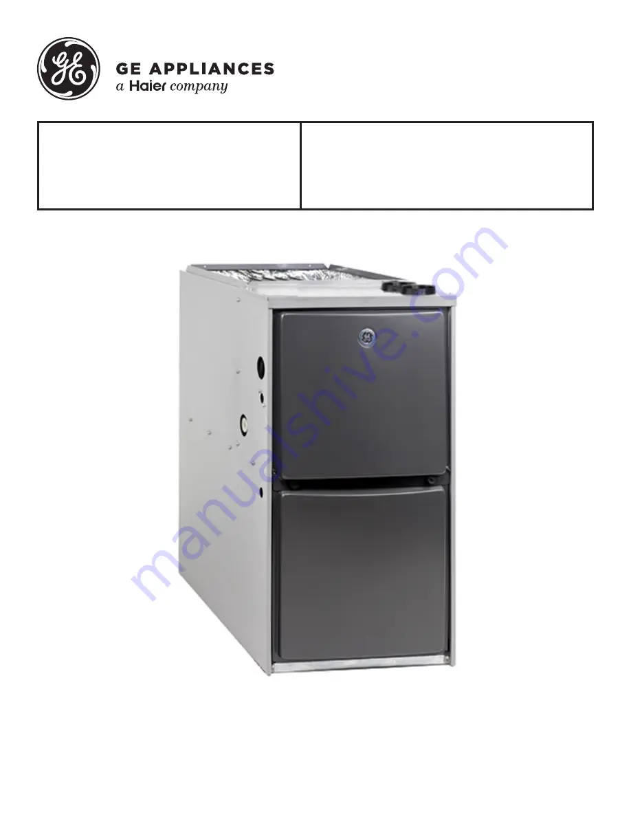 Haier GE NF96DS Service Manual Download Page 1