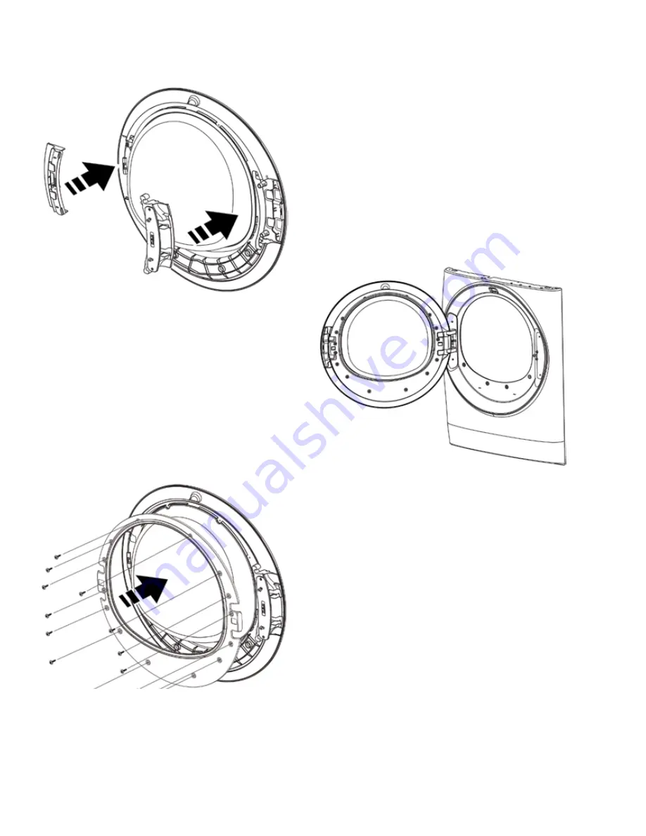 Haier GE UltraFresh GFD55ESSN Technical Service Manual Download Page 28