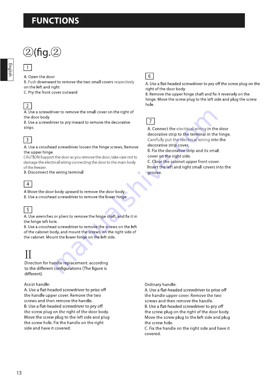 Haier H2F-245WSA Instructions For Use Manual Download Page 14